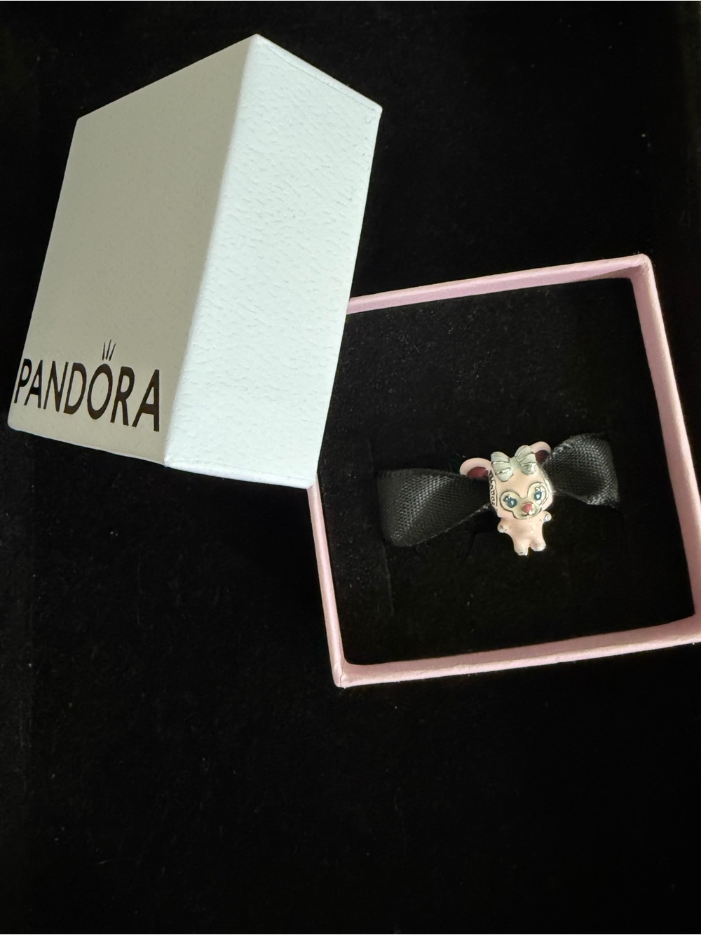 Pandora ShellieMay Pink Enamel Disney